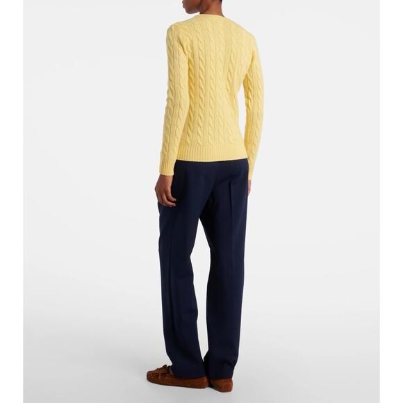 NWT Polo Ralph Lauren Pony cable-knit Cable-Knit Wool-Cashmere Sweater XL - Picture 11 of 11